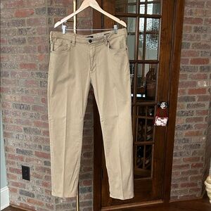 34 Heritage Men's Charisma Relxed, Straight Pants - Khaki Twill